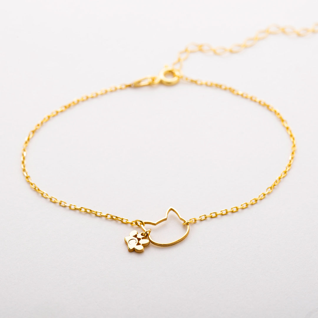 Cat paw bracelet gift for your wife