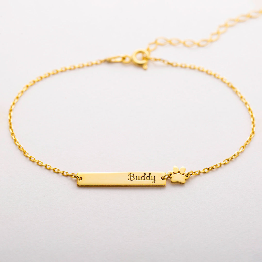 Paw bracelet gift or her