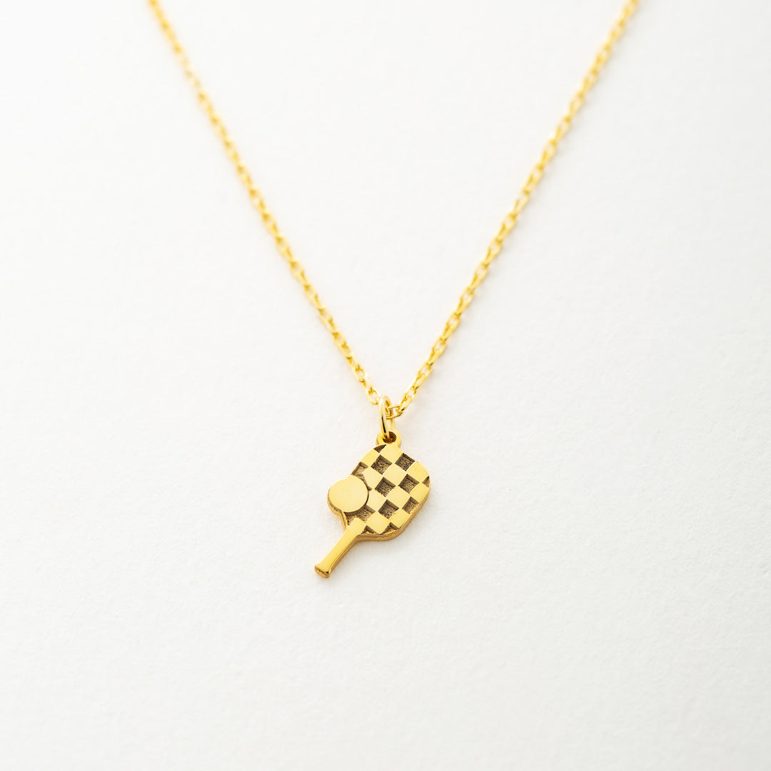 Pickleball paddle pendant