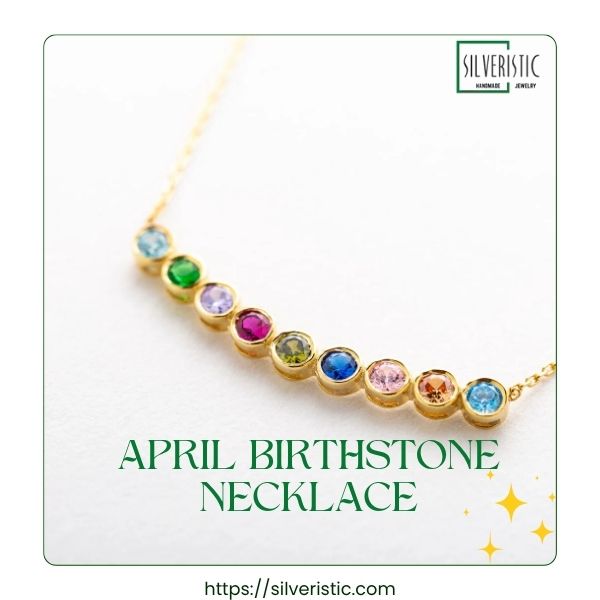 April Birthstone Necklace