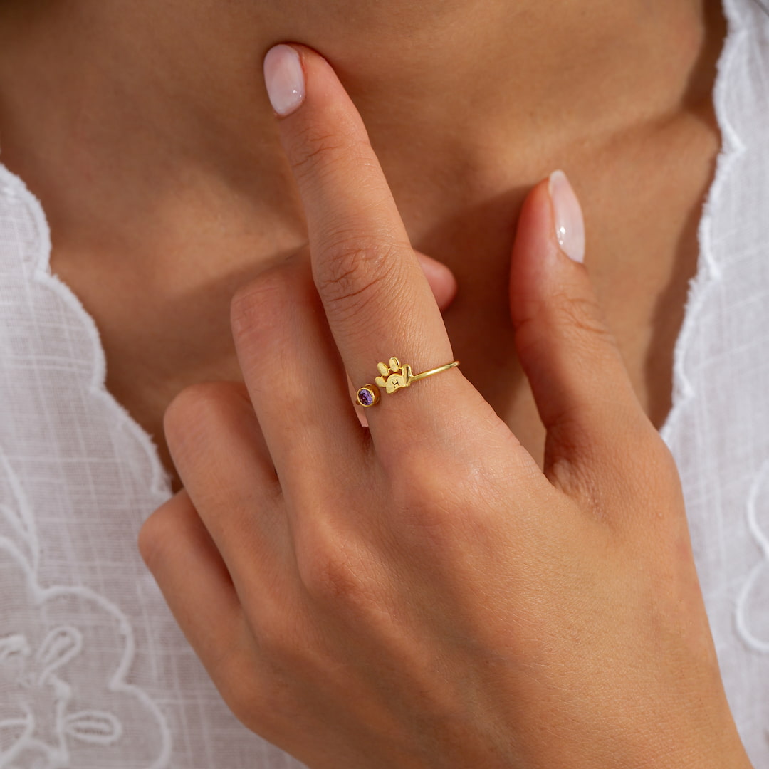Pet Ring Personalized Memorial Jewelry