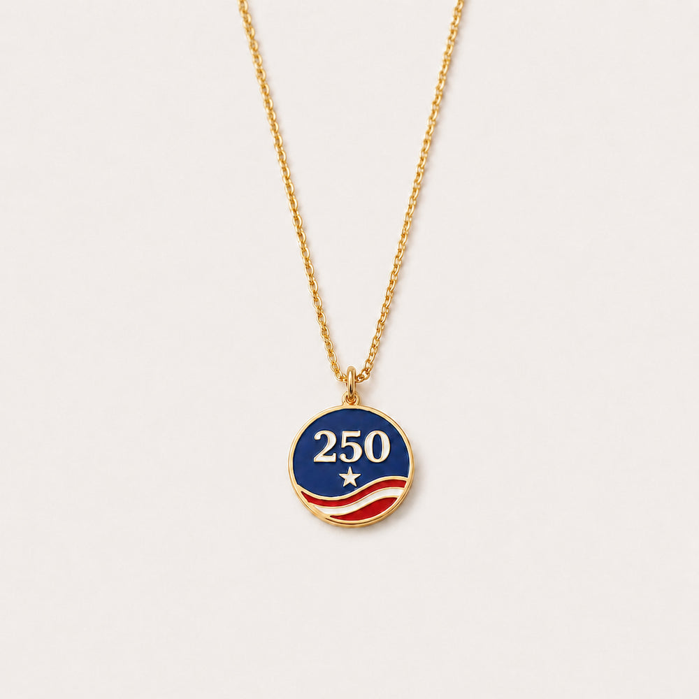 America 250 Pendant Necklace