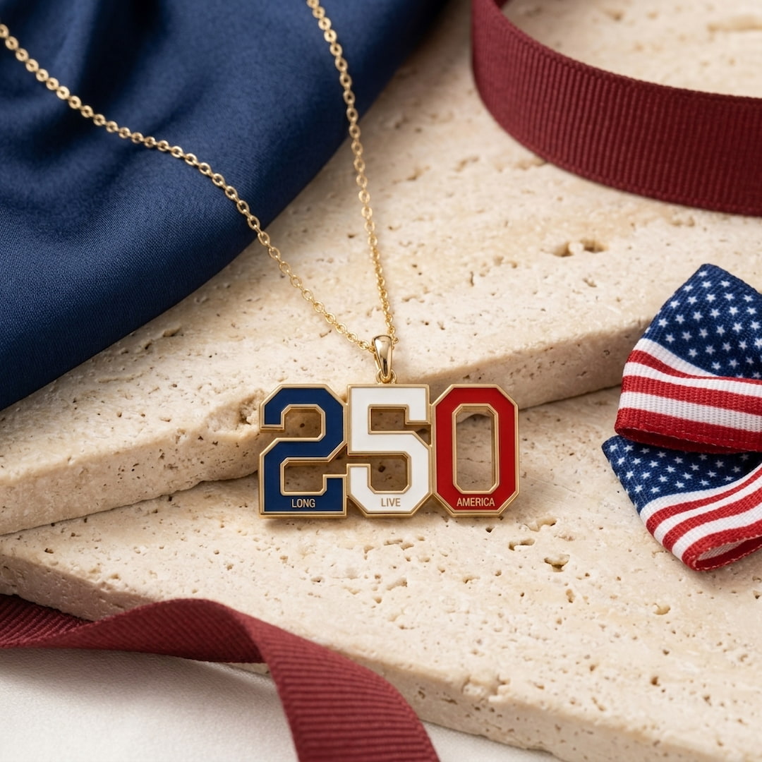 USA 250 Pendant Necklace