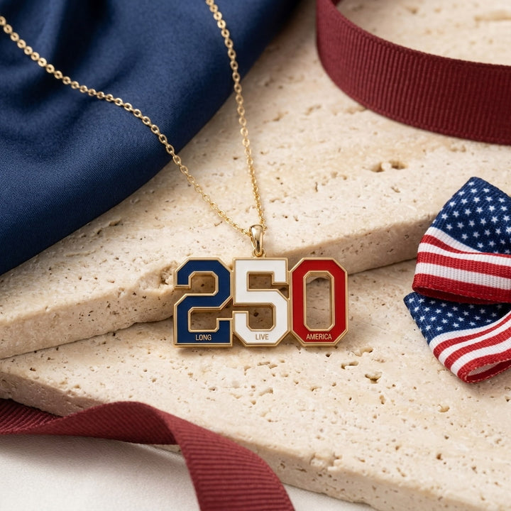 USA 250 Pendant Necklace