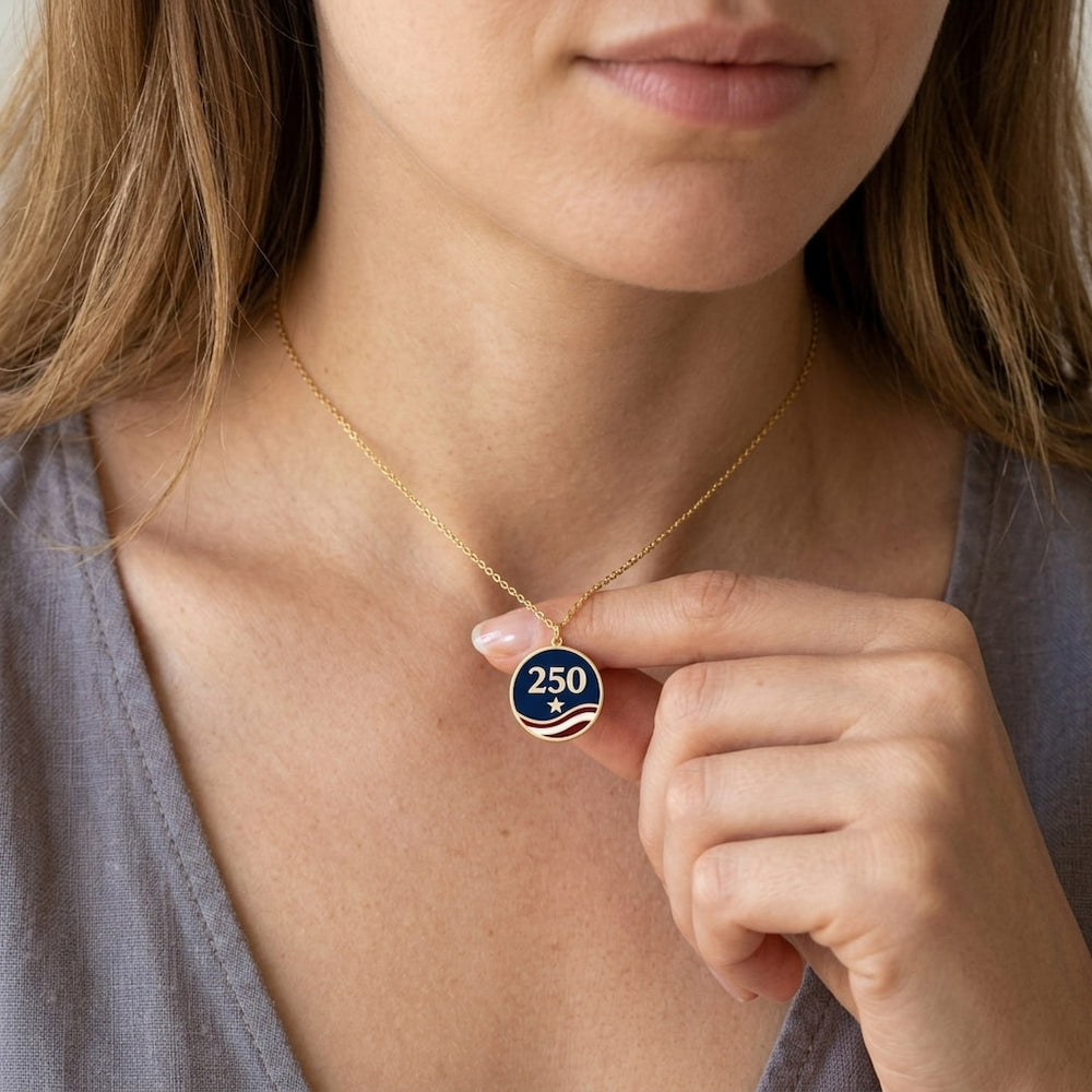 America 250 Pendant Necklace