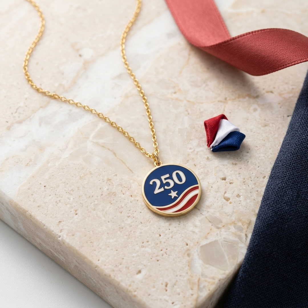 America 250 Pendant Necklace