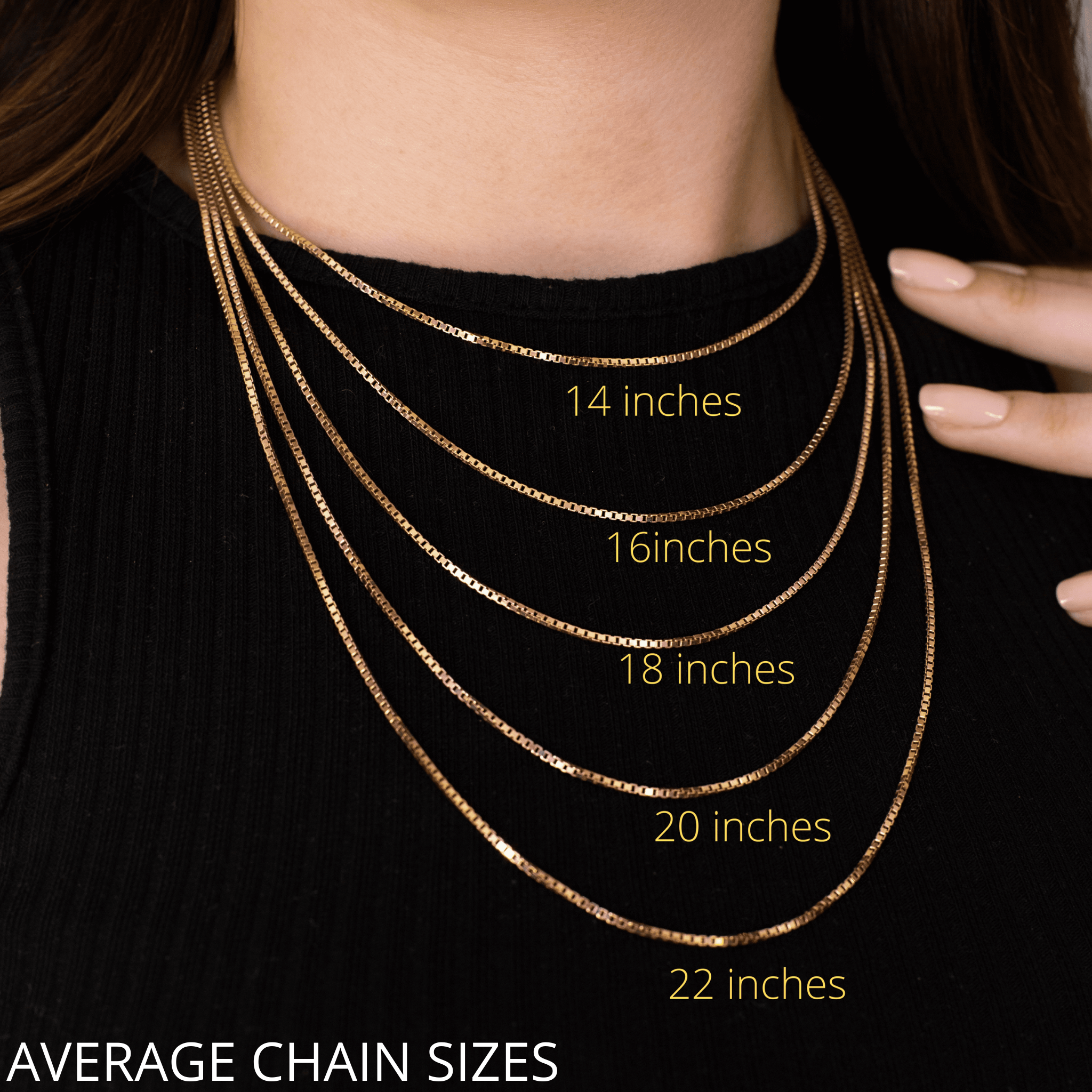 Baguette Birthstone Necklace with Box Chain