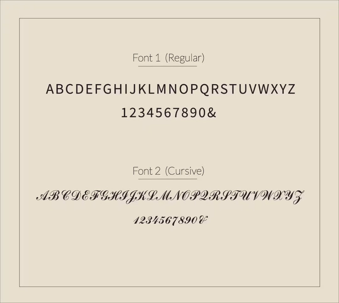 Bar Pendant with Initial