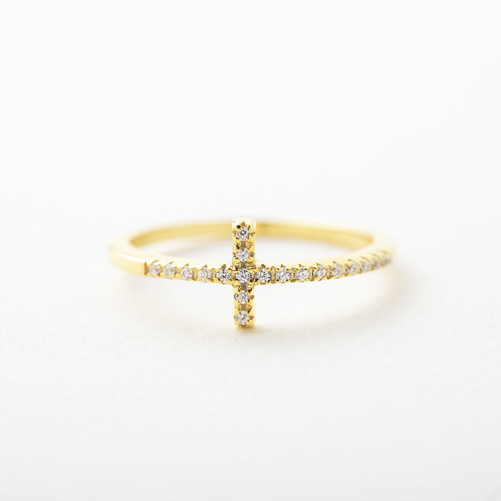 Sideways Cross Ring
