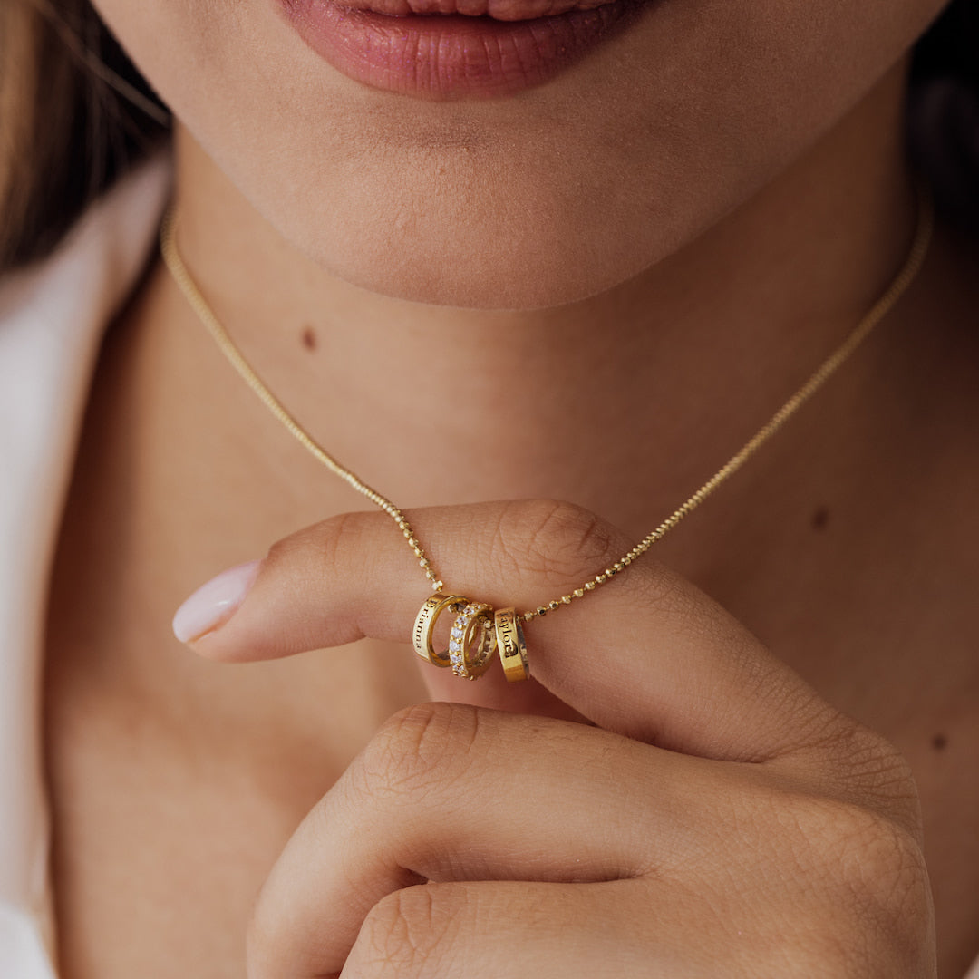Interlocking Rings Necklace