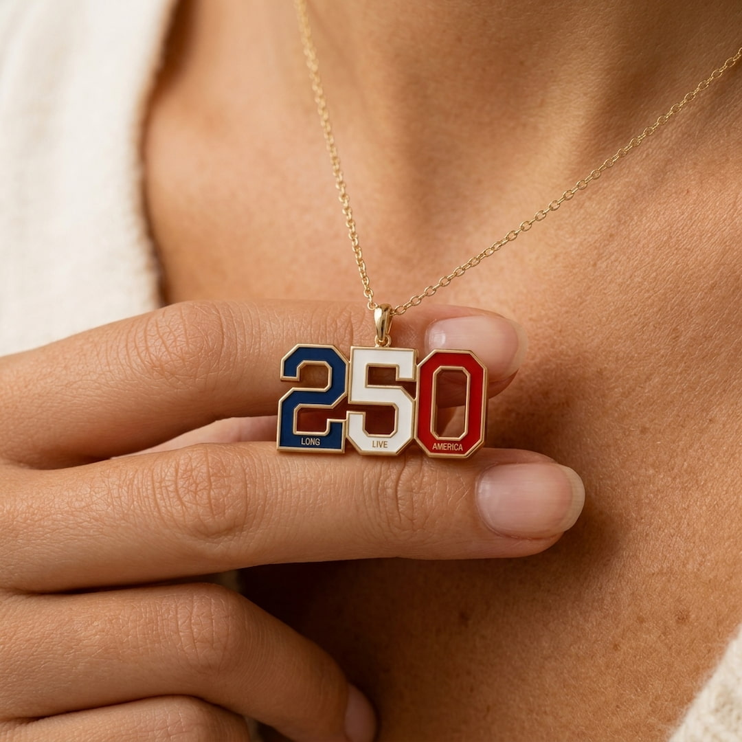 USA 250 Pendant Necklace