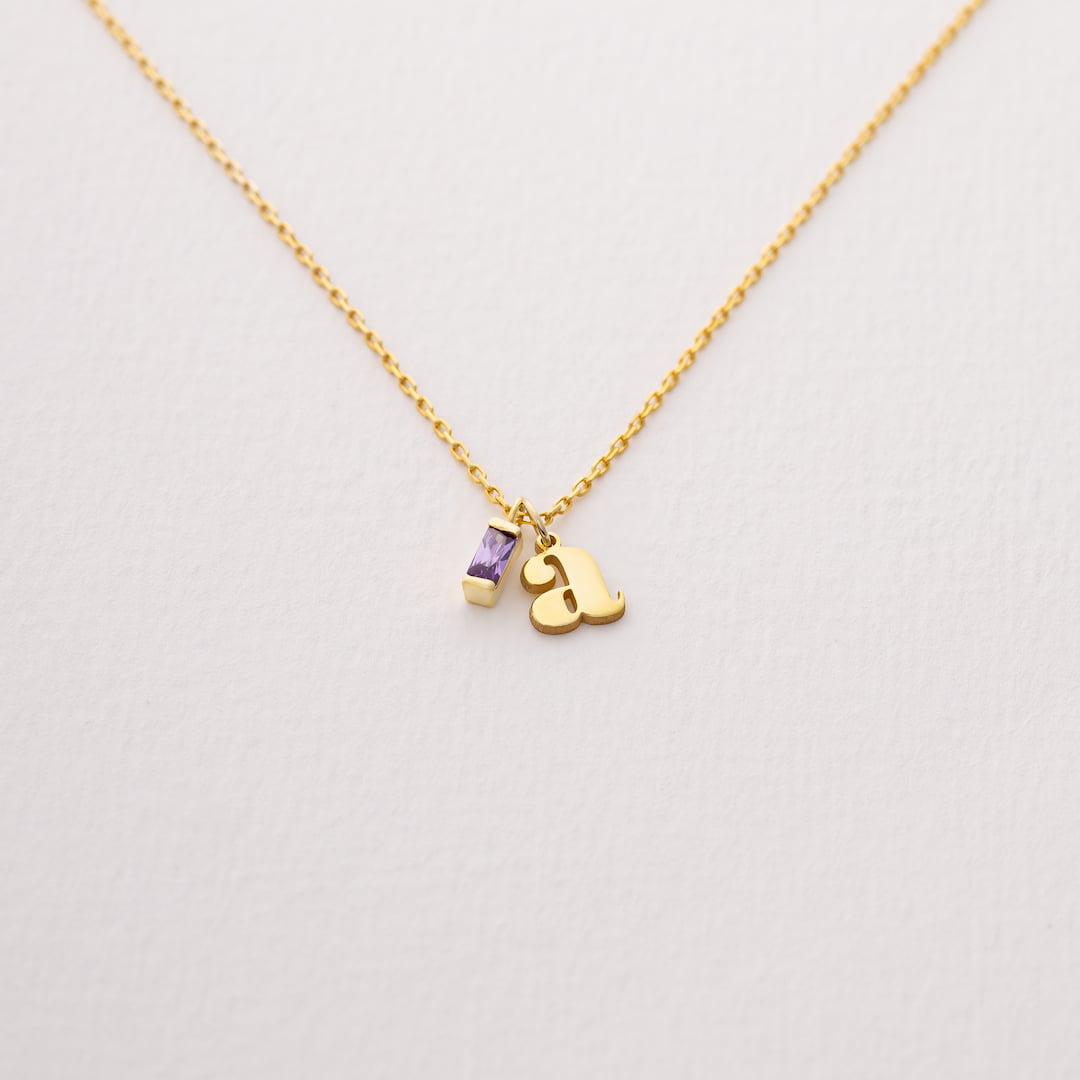 Baugette Necklace Perfect Gift For Her