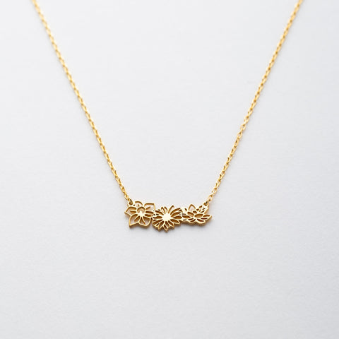 Custom Birthflower Necklace