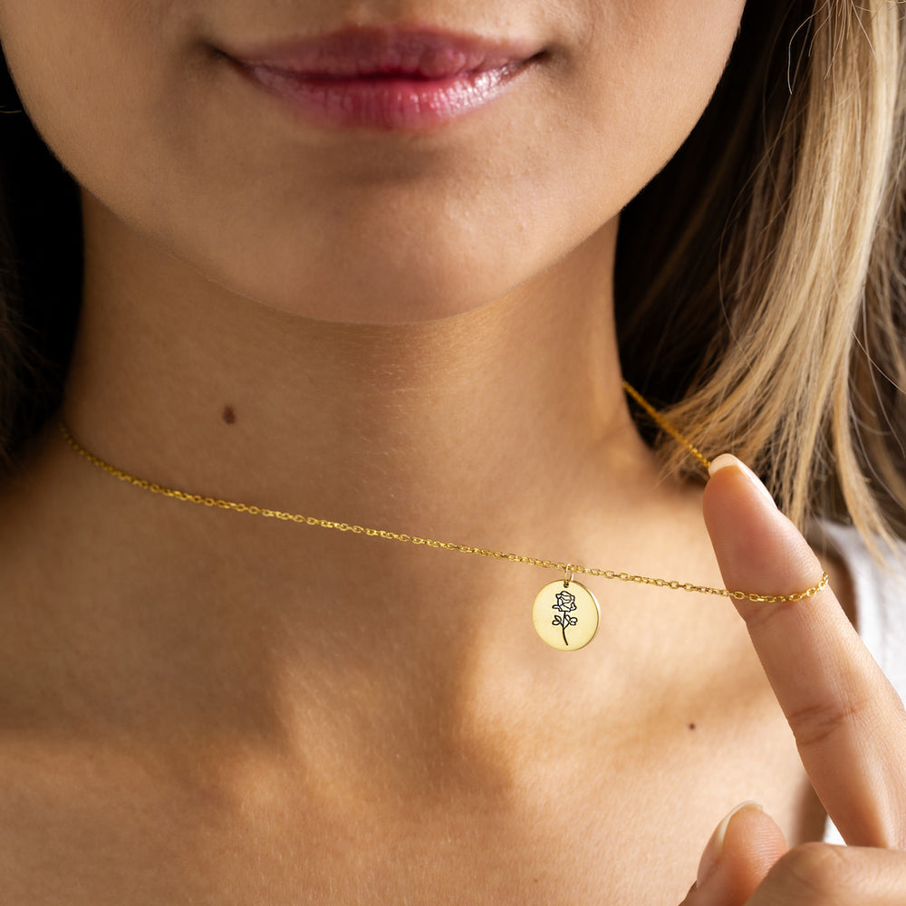 Birthflower Necklace