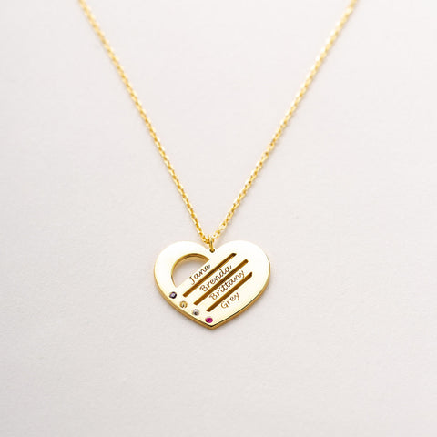 Tourmaline october Birthstone Necklaces Silveristic