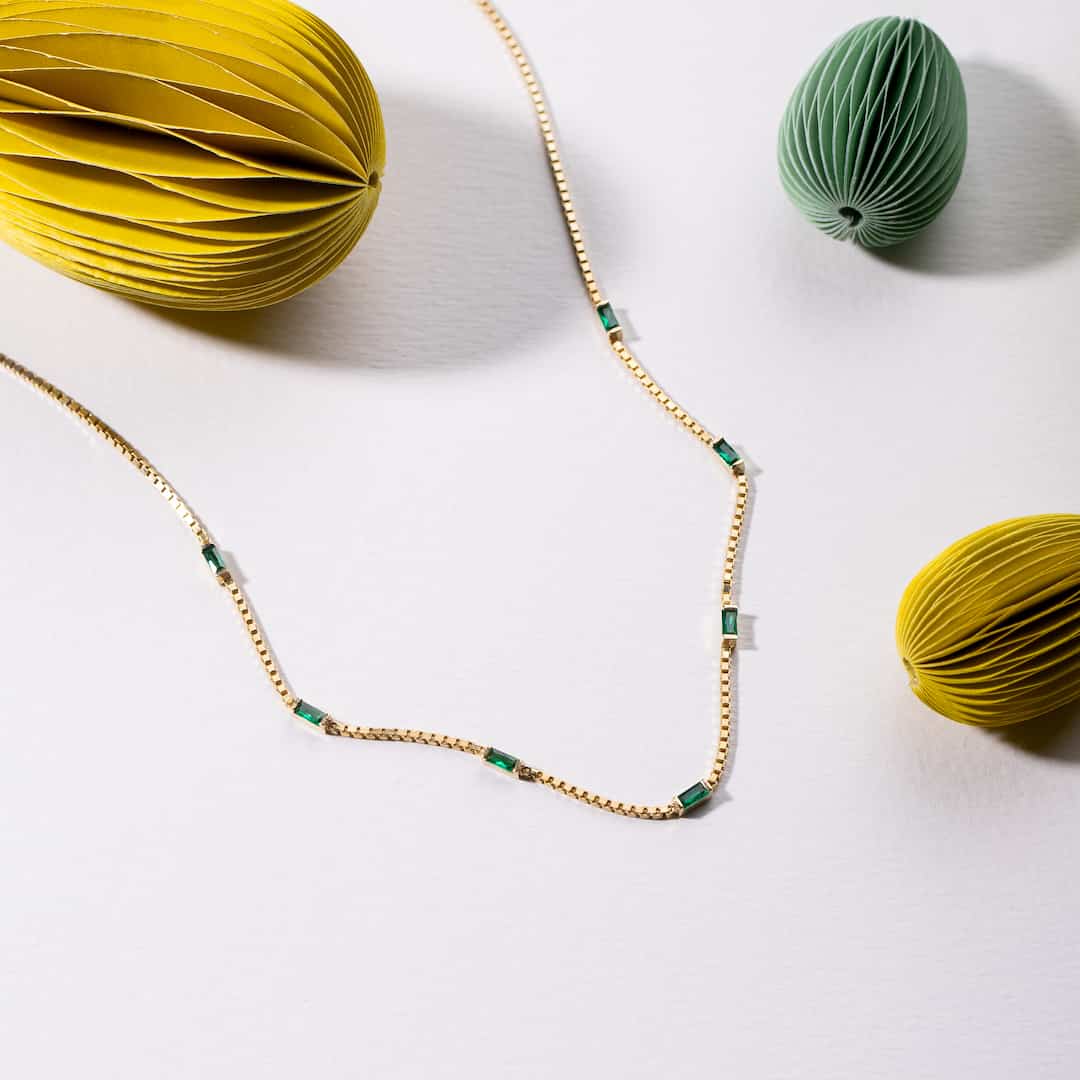 Birthstone Necklace For Women Custom Gift Idea