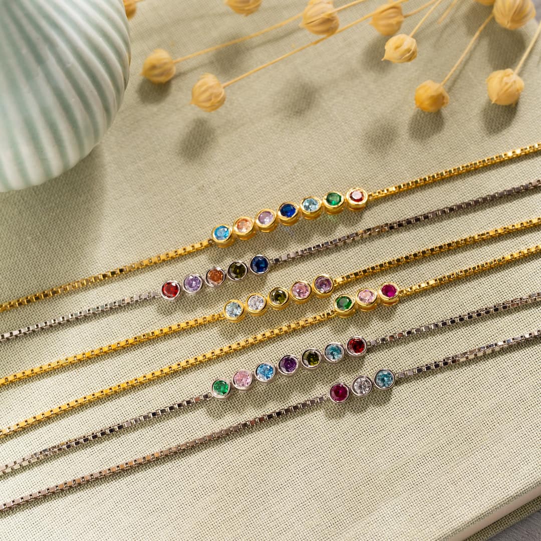 Birthstone Pendant Necklace