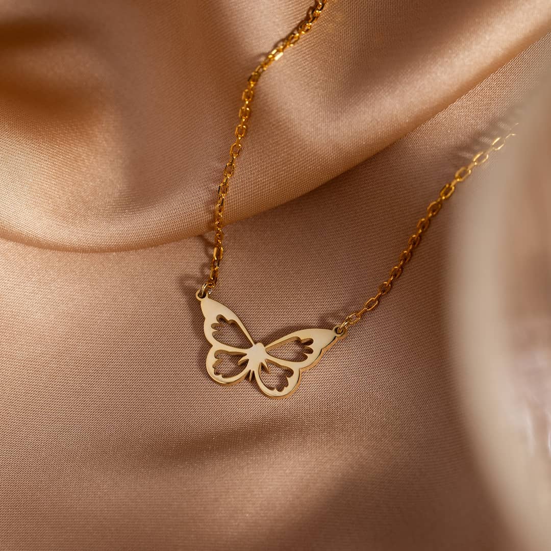 Butterfly Charm Necklace 