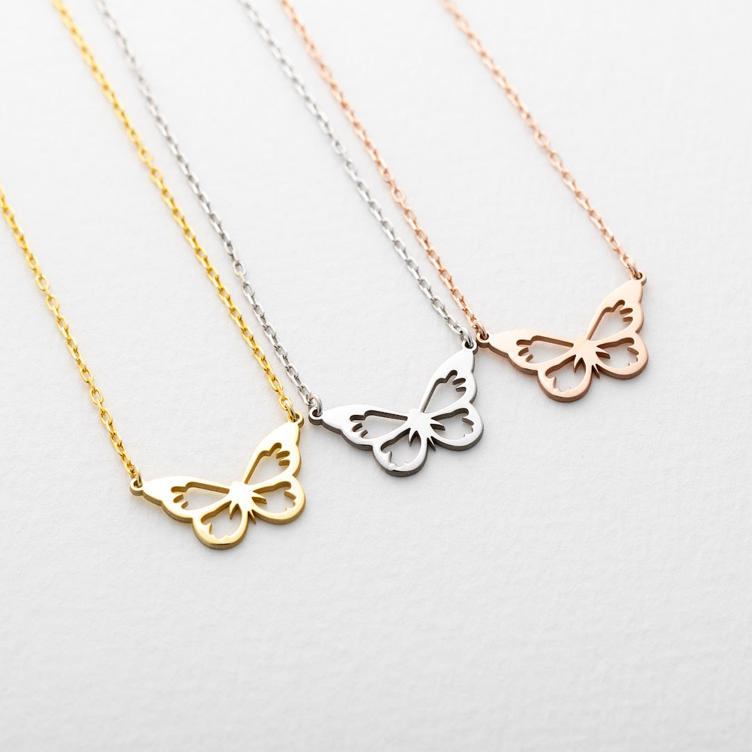 Butterfly Charm Necklace 