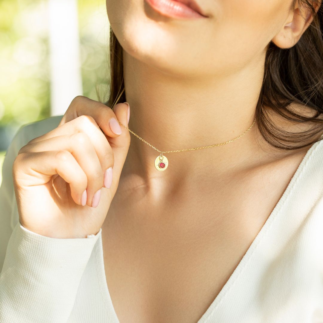 Children's Birthstone Necklace 