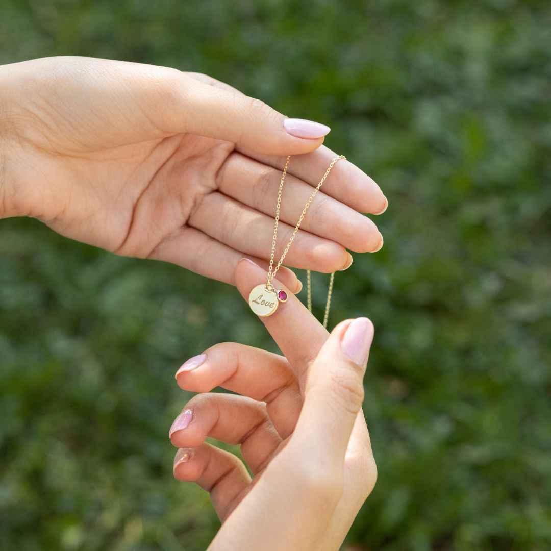 Children's Birthstone Necklace 