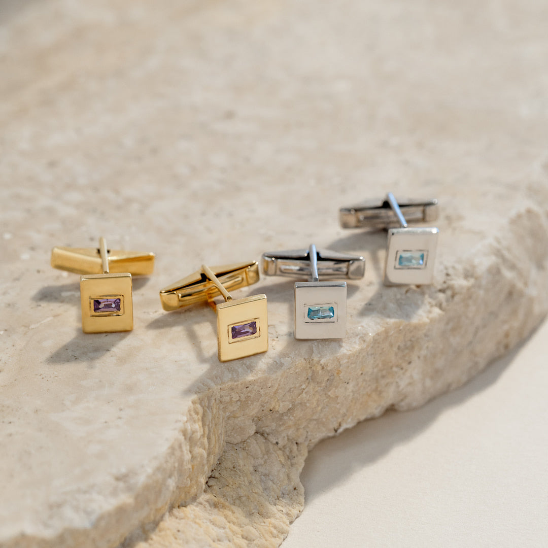 Birthstone Cufflinks