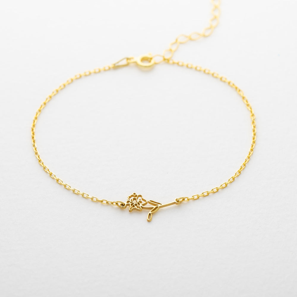 Custom Birthflower Bracelet