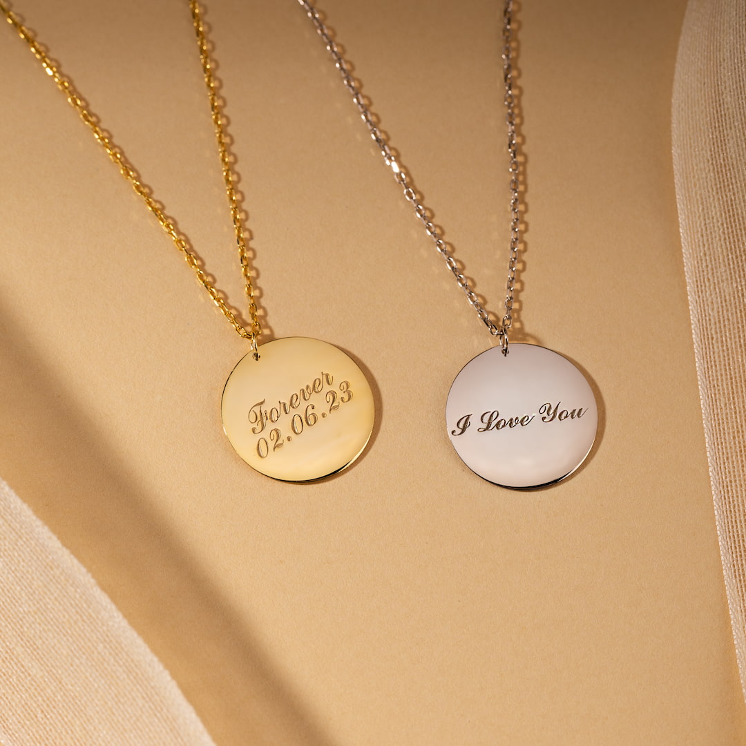 Custom Text Necklace