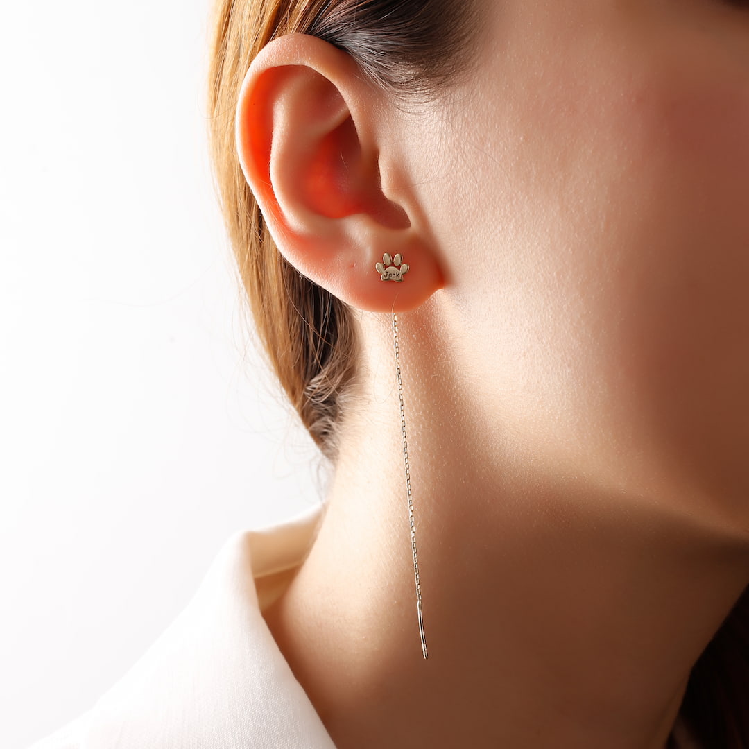 Custom pet earrings