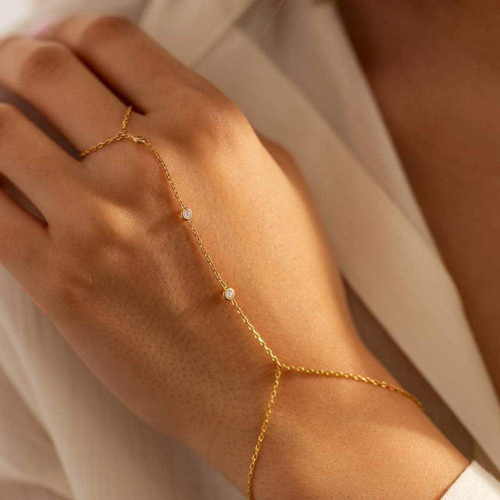 Custom Birthstone Slave Bracelet