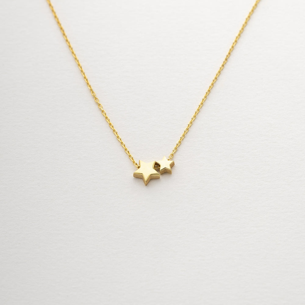 Gold Star Necklace
