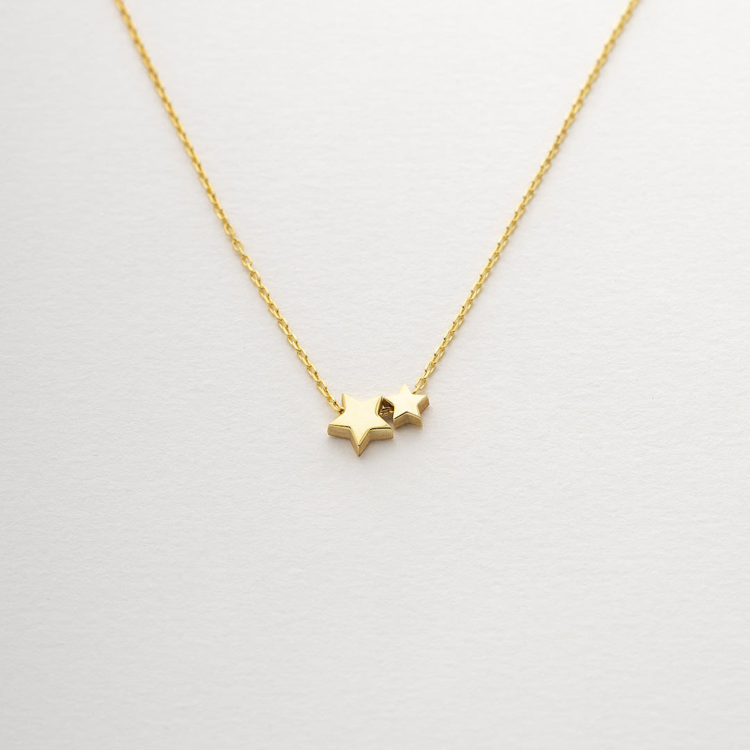 Gold Star Necklace
