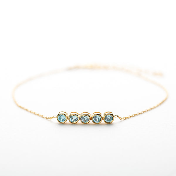 custom birthstone bracelet personalized mothers day jewelry