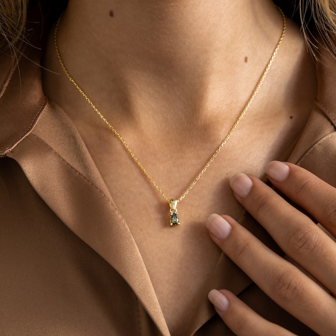 Birthstone Charm Necklace