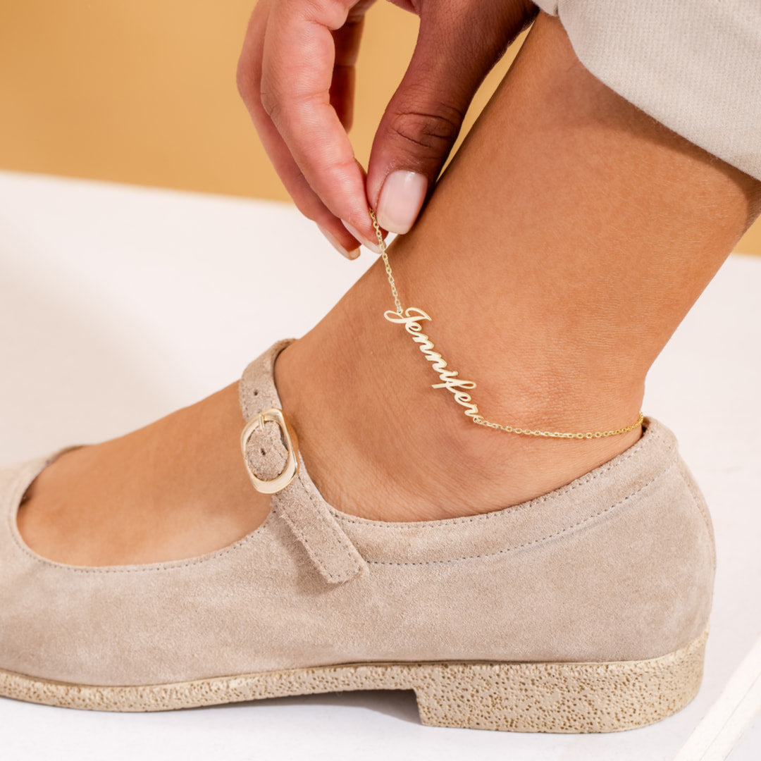 Name Anklet