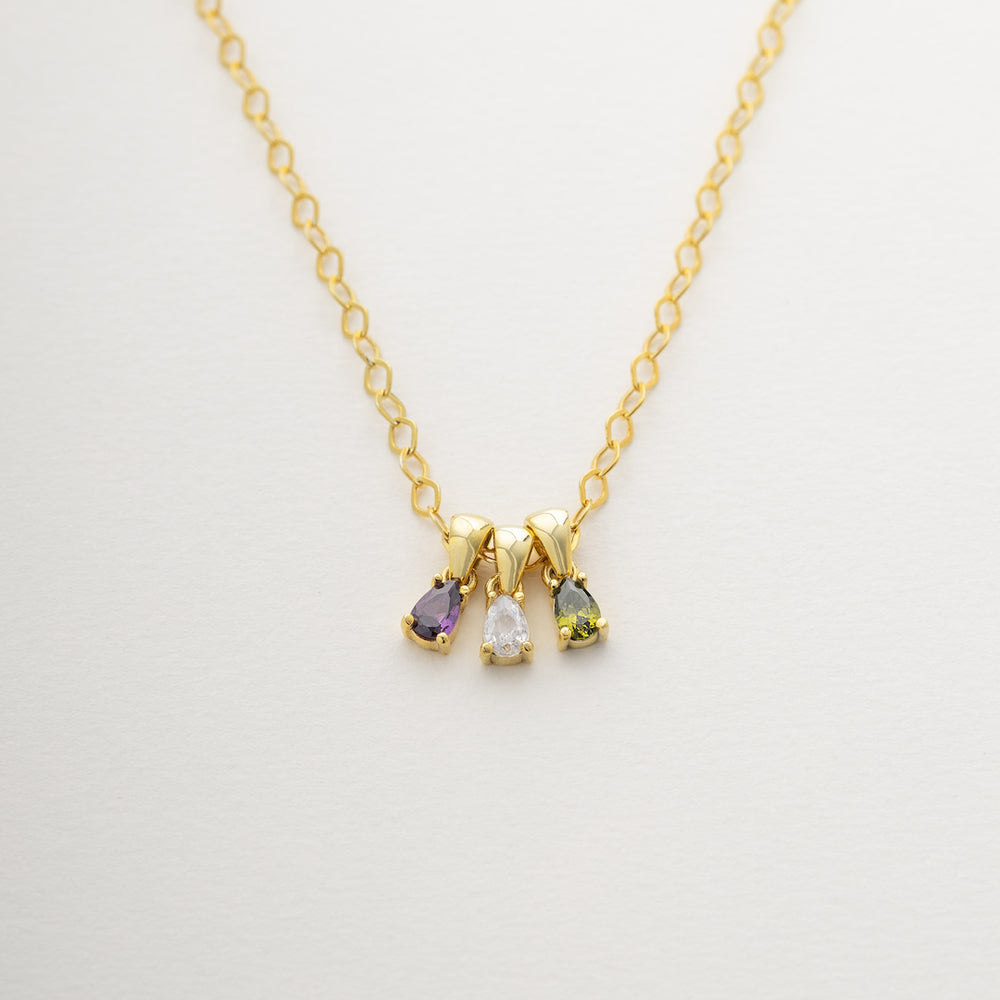 Drop shape necklace