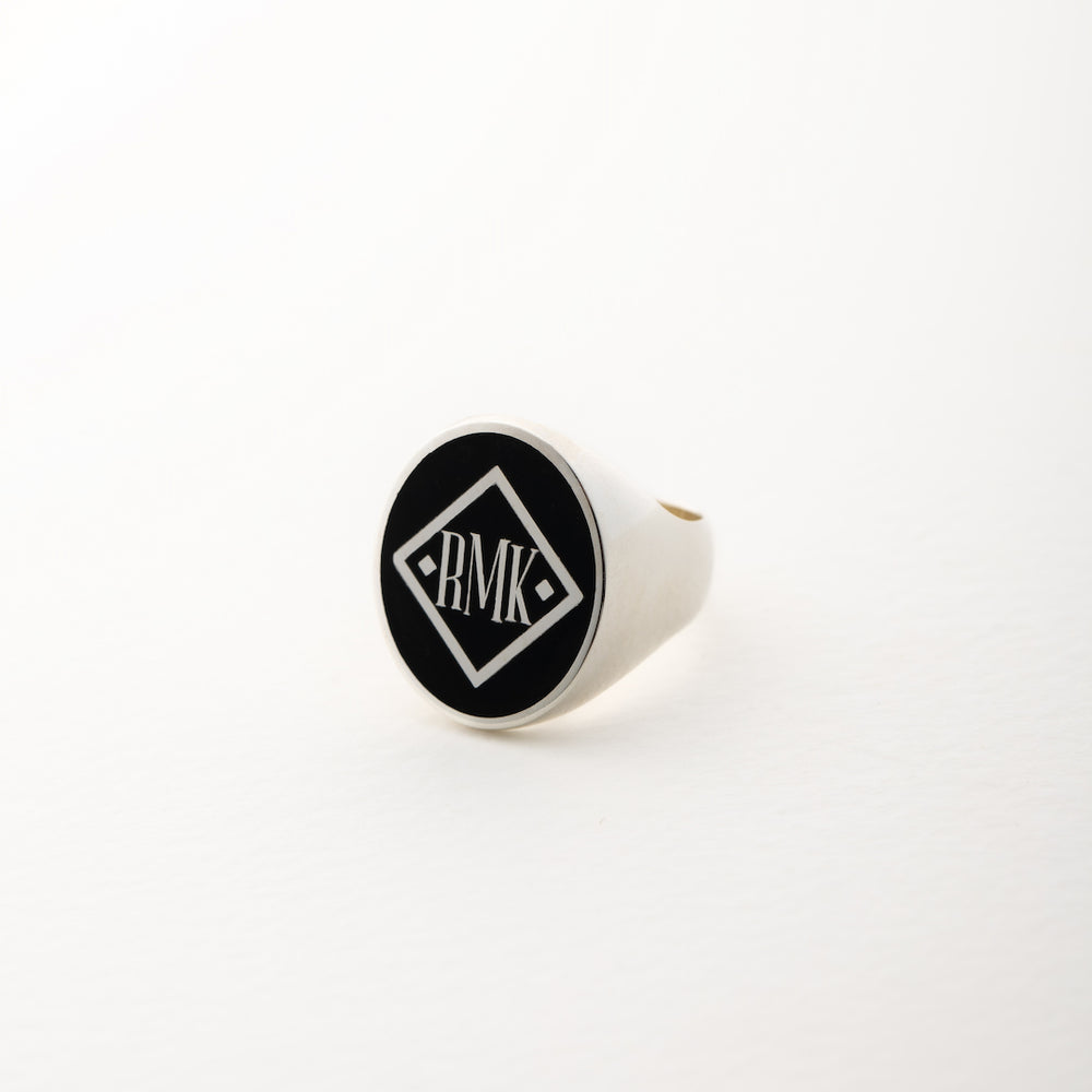 Personalized Signet Ring with Initials