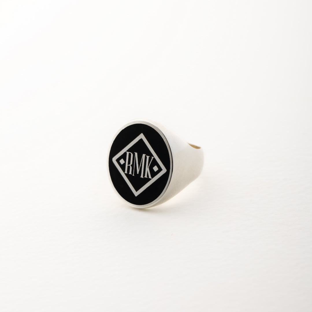 Personalized Signet Ring with Initials