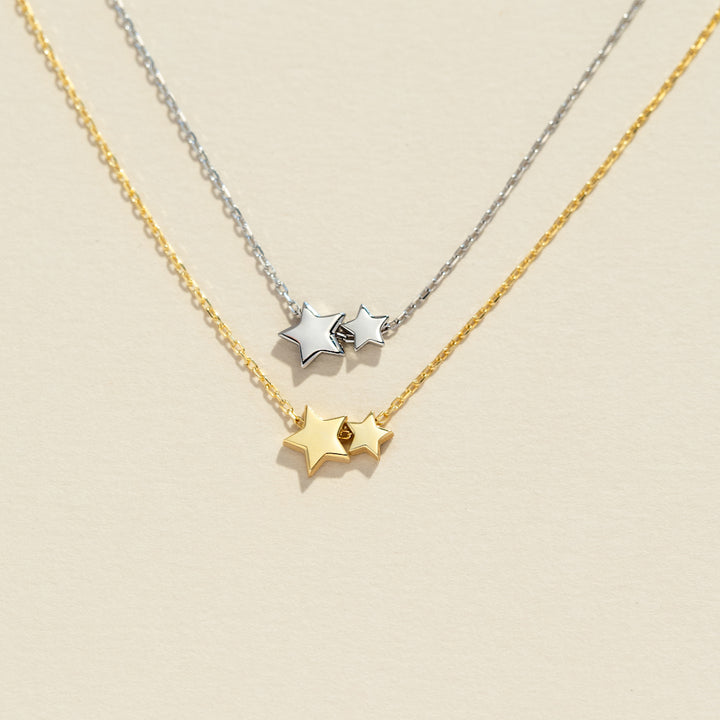Double Star Necklace