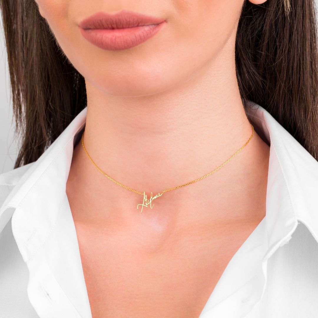 Handwriting Custom Name Necklace