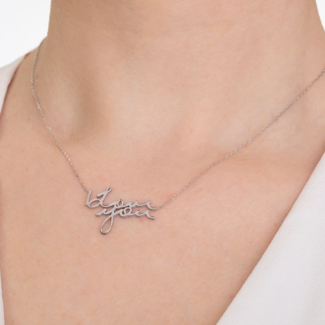Handwriting Custom Name Necklace