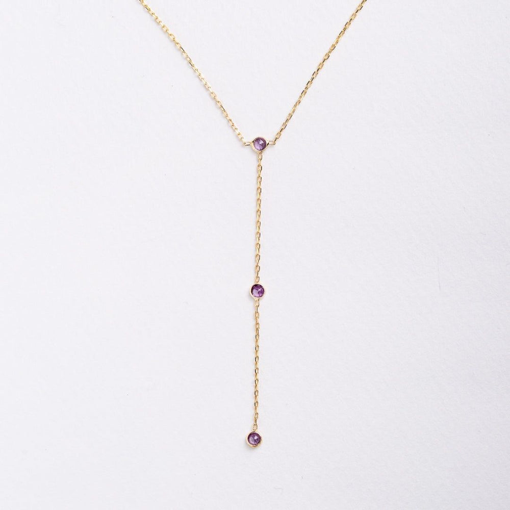 Hanging Birthstone Necklace