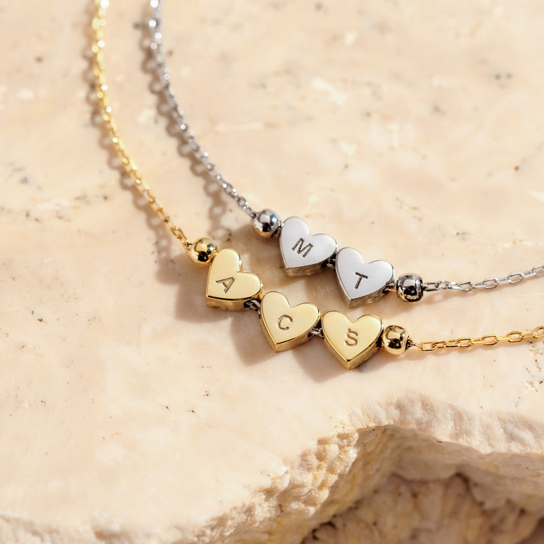 Family Heart Bracelet