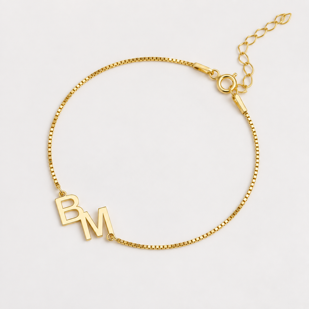 Custom Initial Bracelet