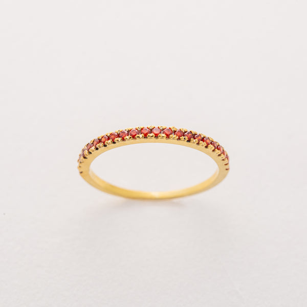 Birthstone Stacking Eternity Ring mothers day ring