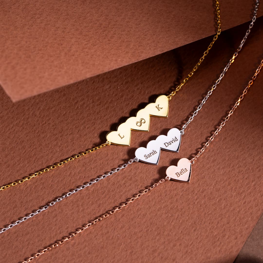 Custom Heart Bracelet