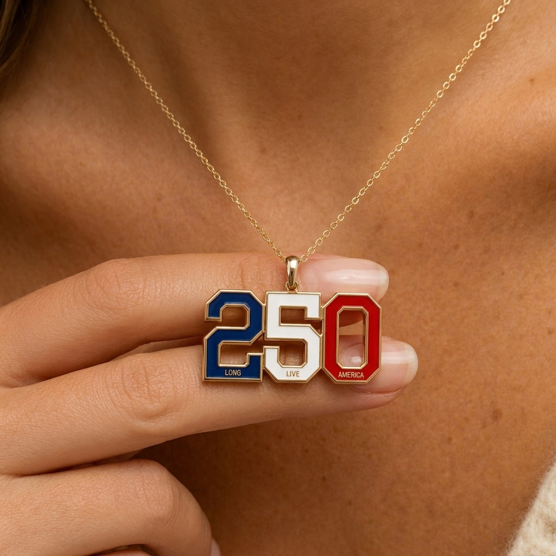 USA 250 Pendant Necklace