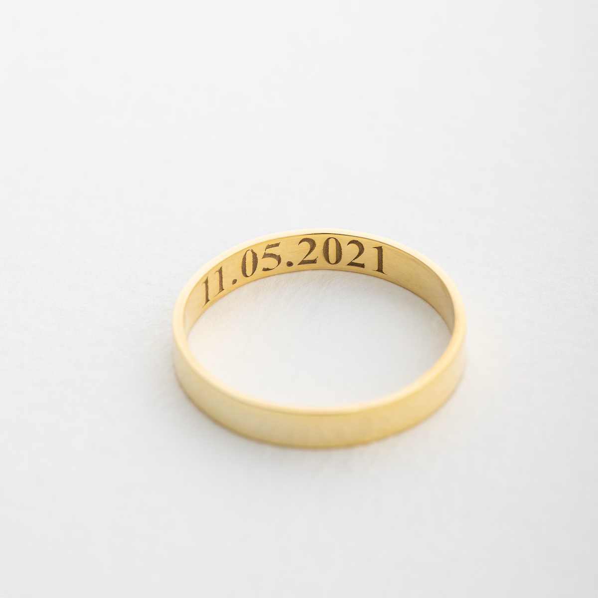Custom Engraved Sterling Silver Ring