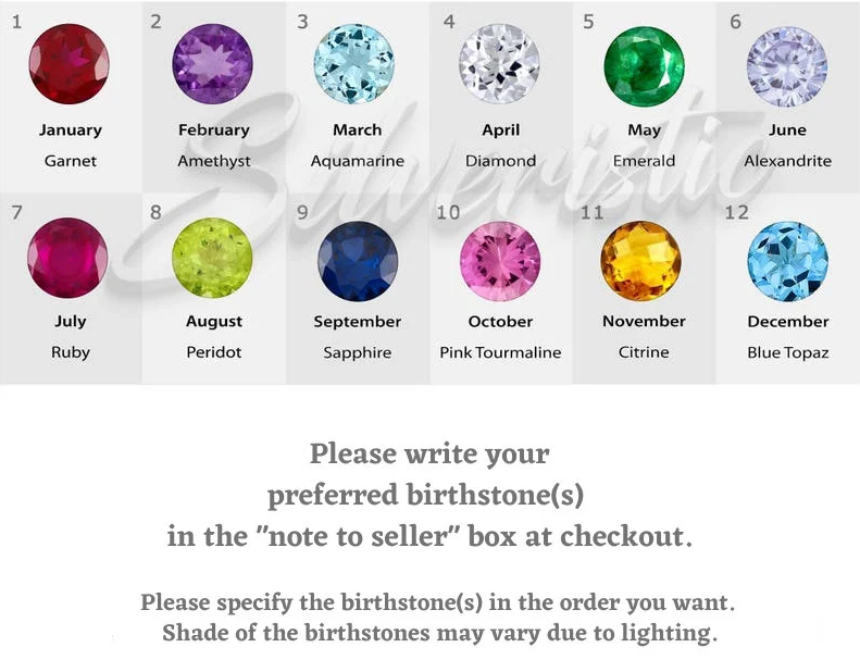 Multiple Birthstone Necklace