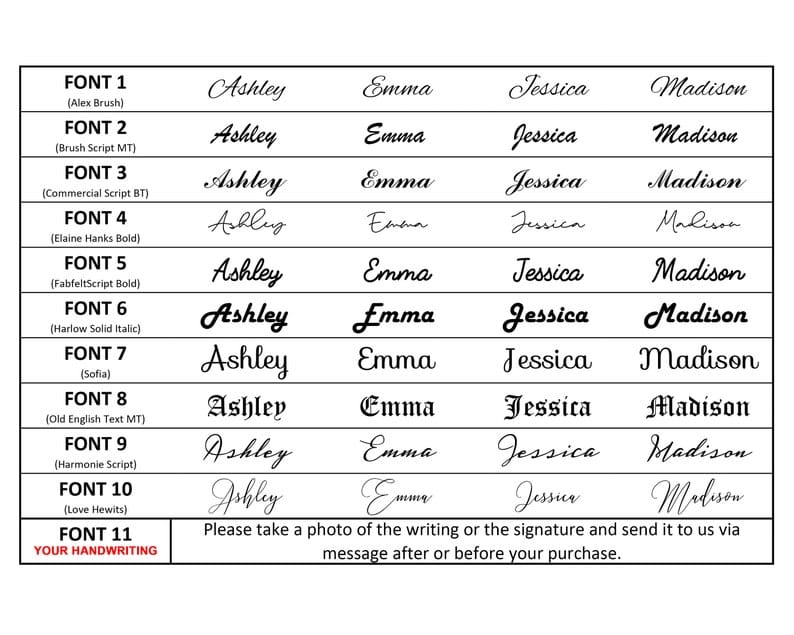 Name and Birthstone Necklace